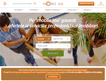 Tablet Screenshot of imobile-iasi.ro
